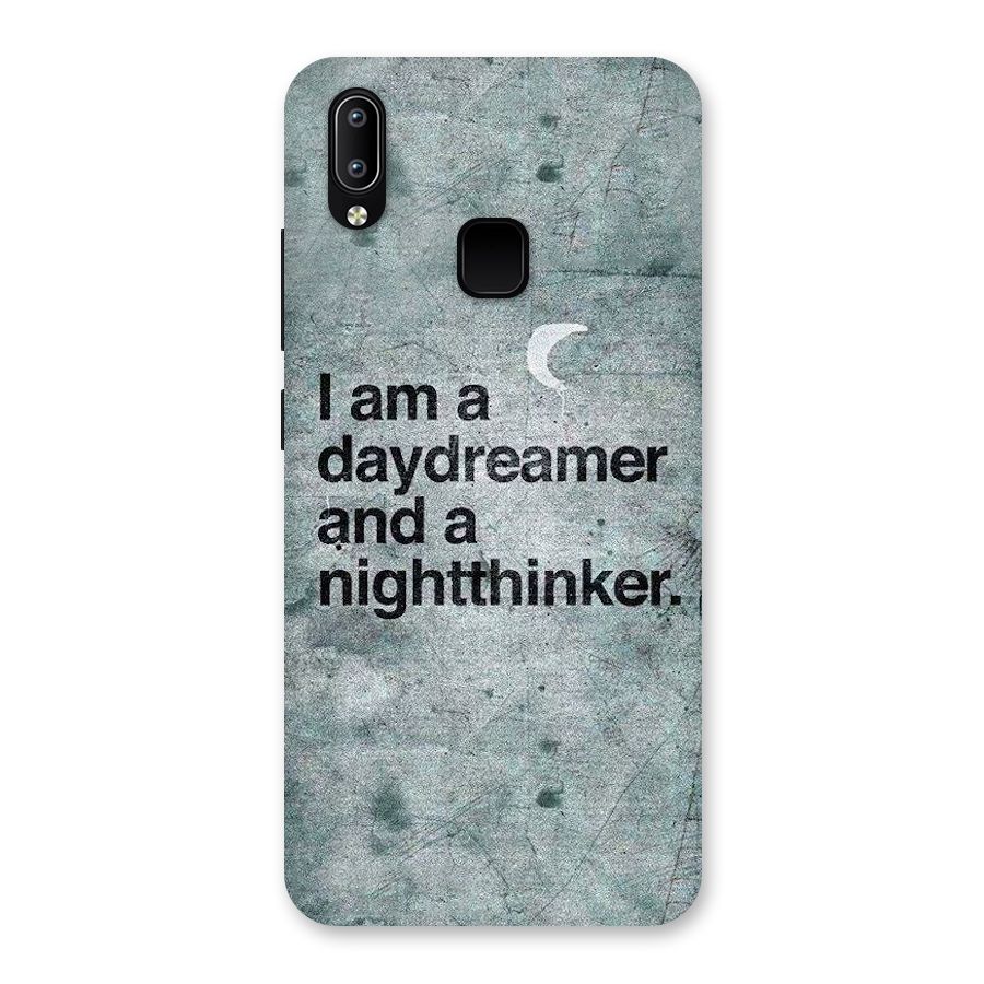 Day Dreamer Night Thinker Back Case for Vivo Y93