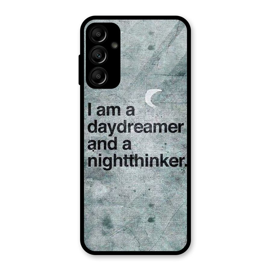 Day Dreamer Night Thinker Glass Back Case for Galaxy A14 5G