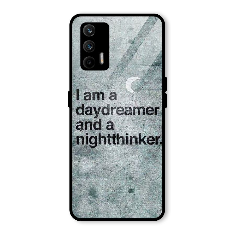 Day Dreamer Night Thinker Glass Back Case for Realme GT 5G
