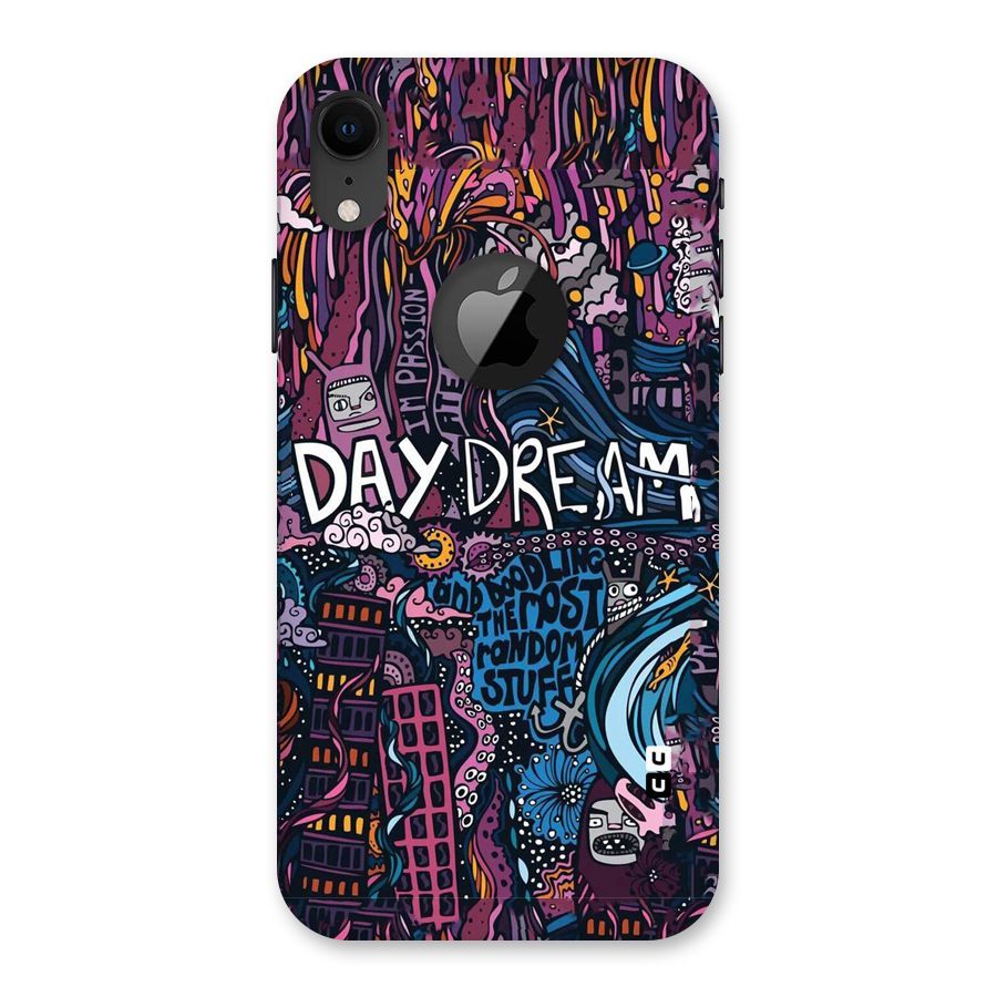 Daydream Design Back Case for iPhone XR Logo Cut
