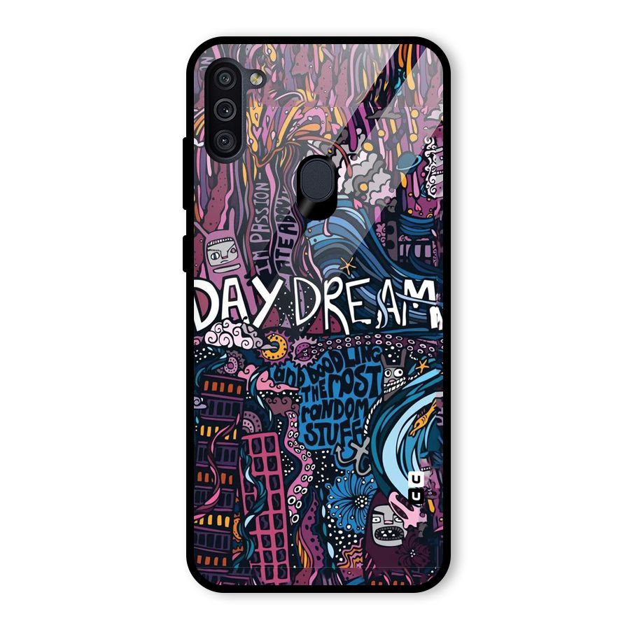 Daydream Design Glass Back Case for Galaxy M11