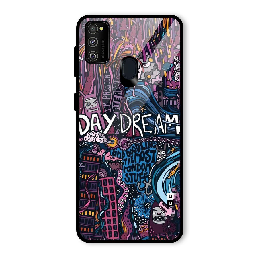 Daydream Design Glass Back Case for Galaxy M21
