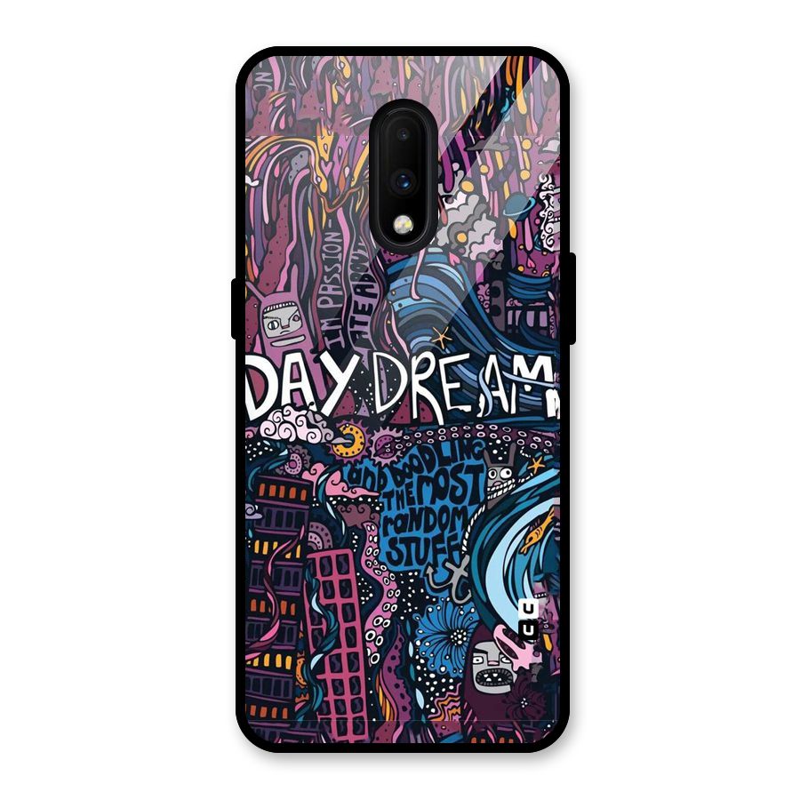 Daydream Design Glass Back Case for OnePlus 7