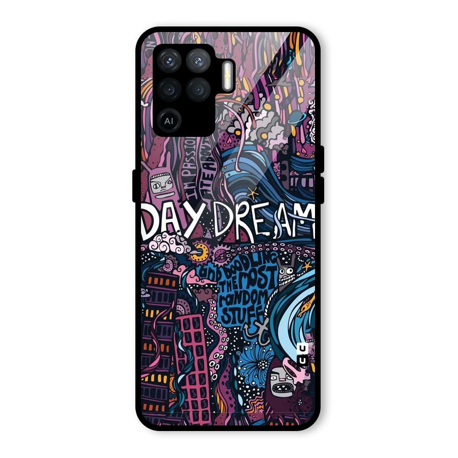 Daydream Design Glass Back Case for Oppo F19 Pro