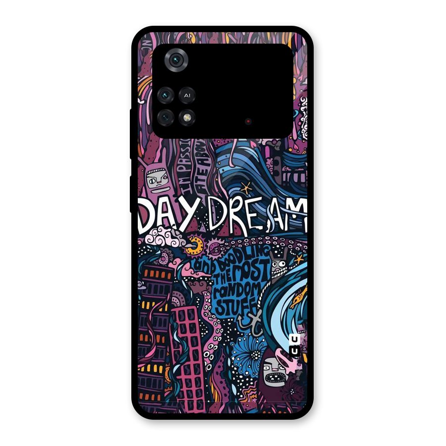 Daydream Design Glass Back Case for Poco M4 Pro 4G