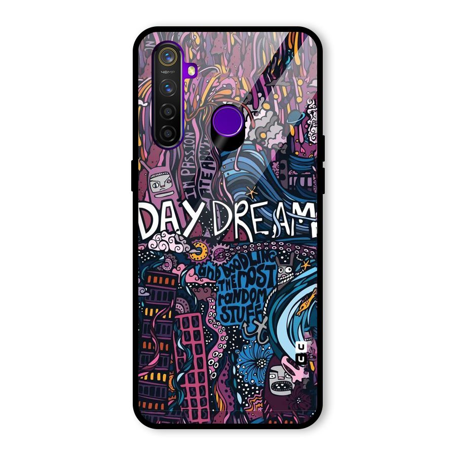 Daydream Design Glass Back Case for Realme 5 Pro