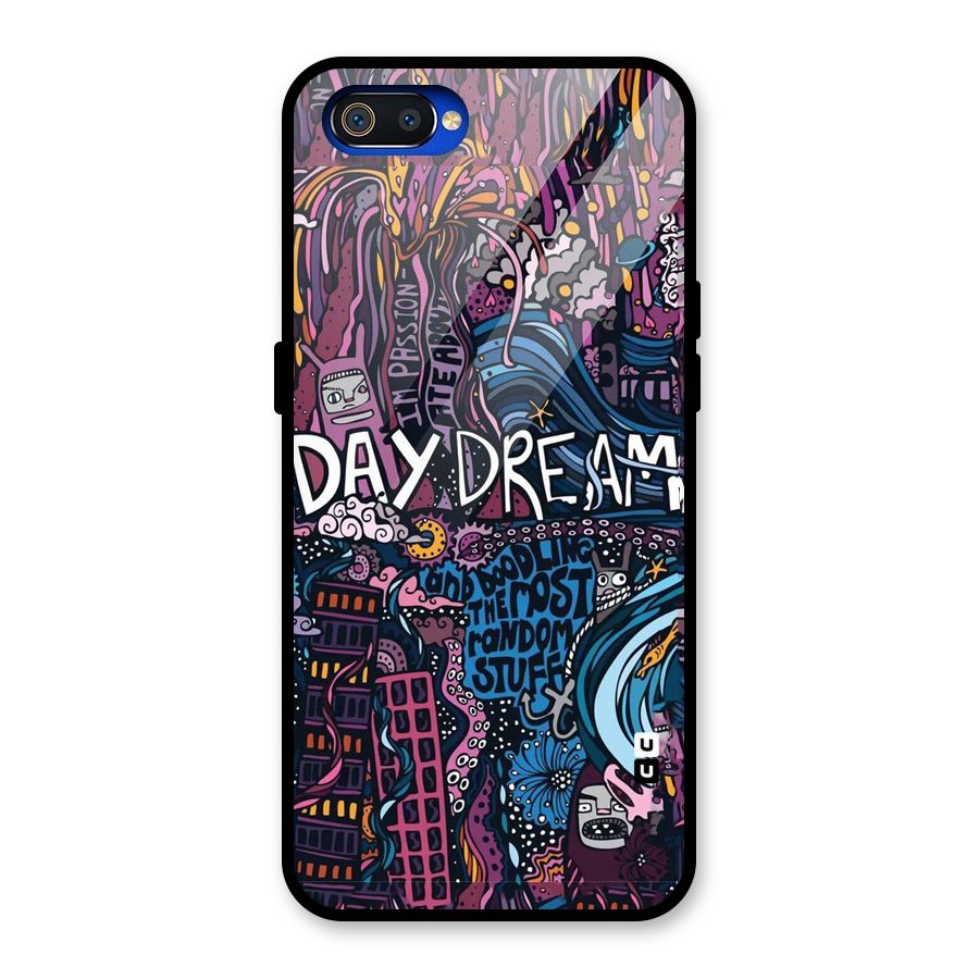 Daydream Design Glass Back Case for Realme C2