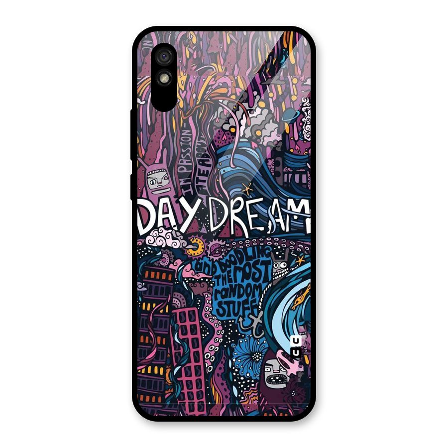 Daydream Design Glass Back Case for Redmi 9i