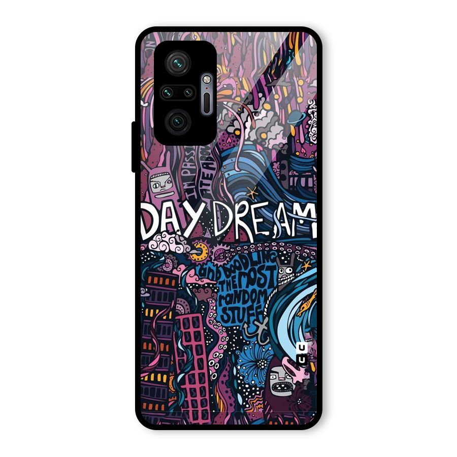 Daydream Design Glass Back Case for Redmi Note 10 Pro