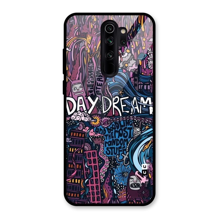 Daydream Design Glass Back Case for Redmi Note 8 Pro