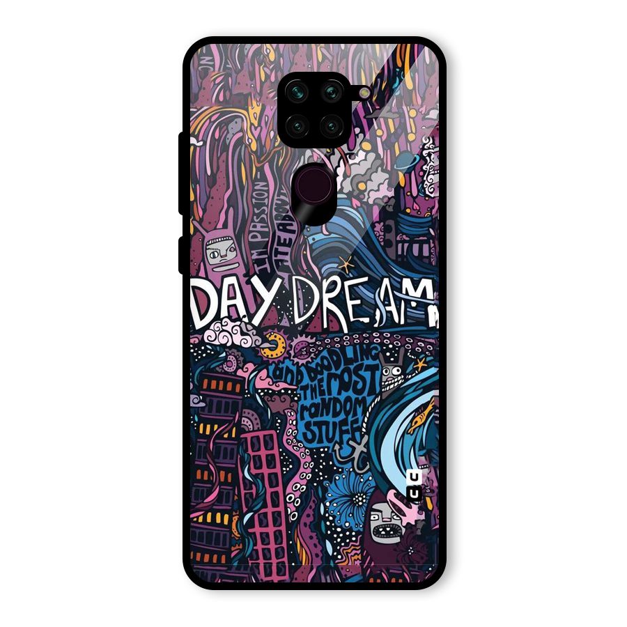 Daydream Design Glass Back Case for Redmi Note 9