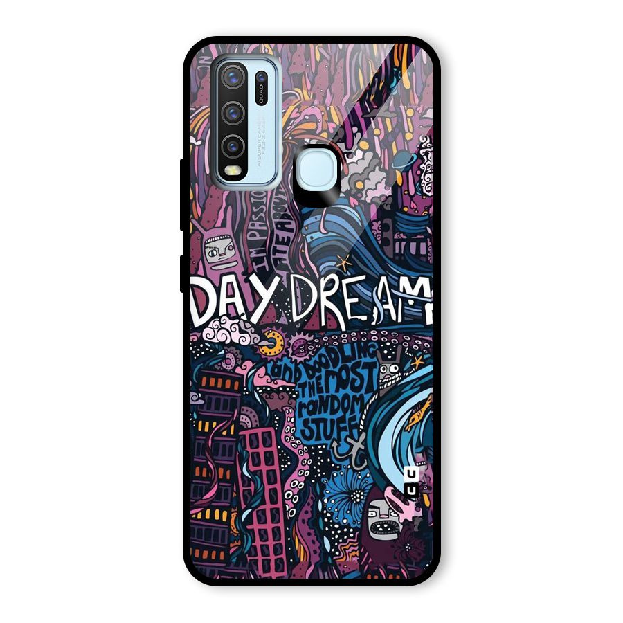 Daydream Design Glass Back Case for Vivo Y30