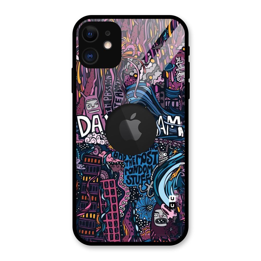Daydream Design Glass Back Case for iPhone 11 Logo Cut