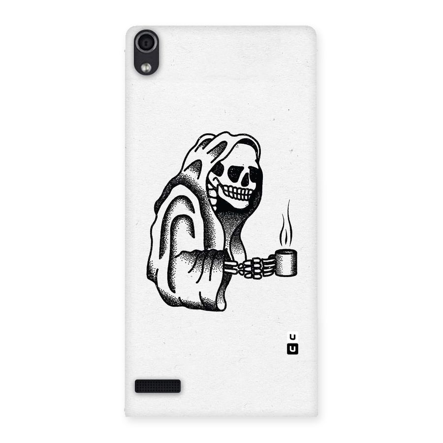 Dead But Coffee Back Case for Ascend P6