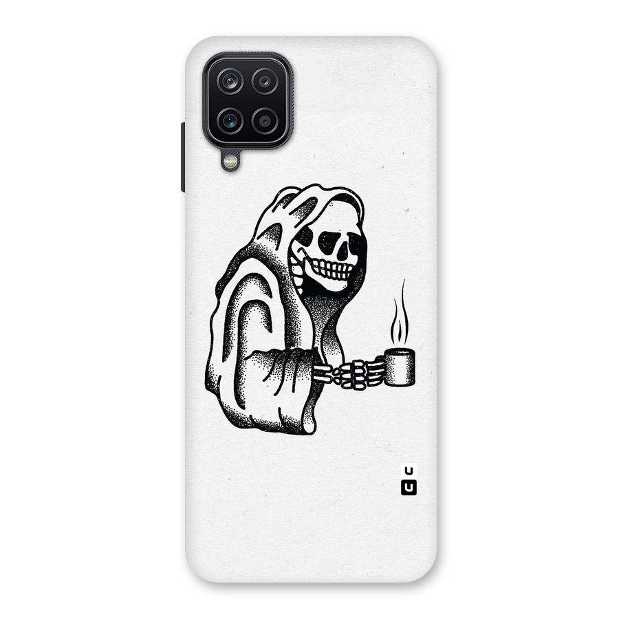 Dead But Coffee Back Case for Galaxy A12