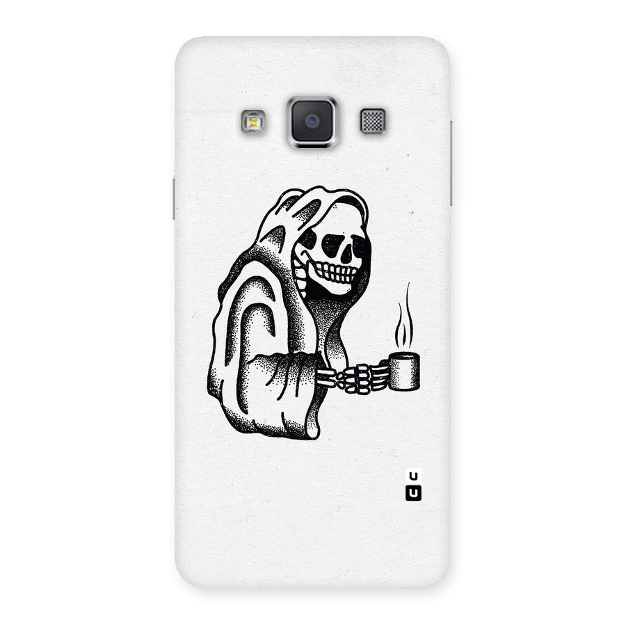 Dead But Coffee Back Case for Galaxy A3