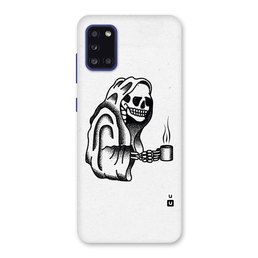 Dead But Coffee Back Case for Galaxy A31