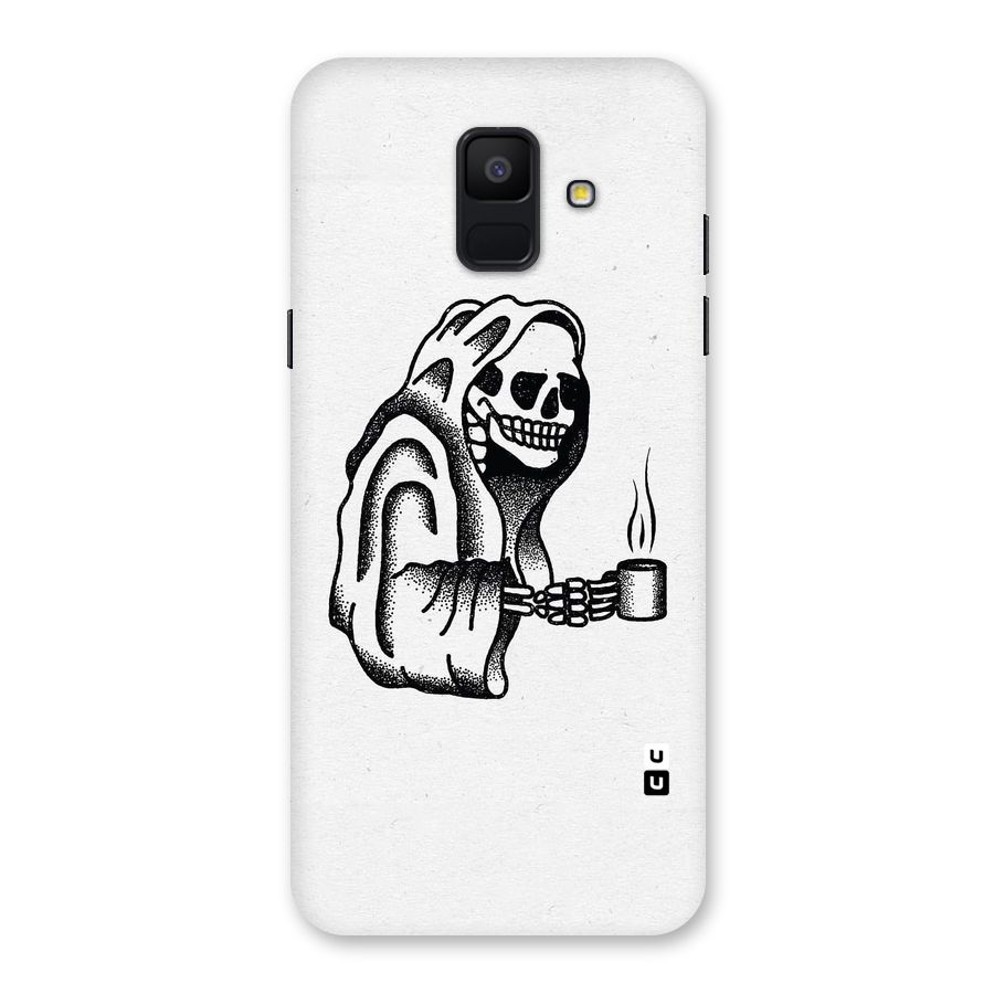 Dead But Coffee Back Case for Galaxy A6 (2018)