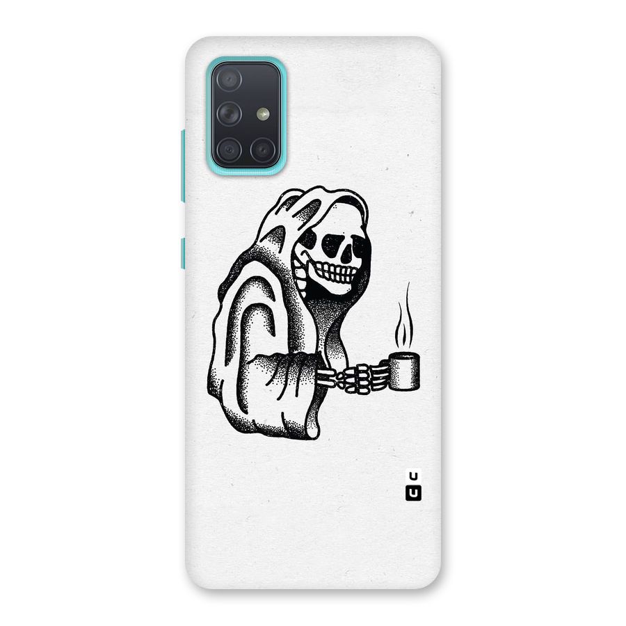 Dead But Coffee Back Case for Galaxy A71