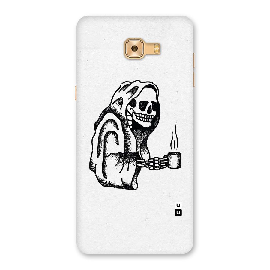 Dead But Coffee Back Case for Galaxy C9 Pro