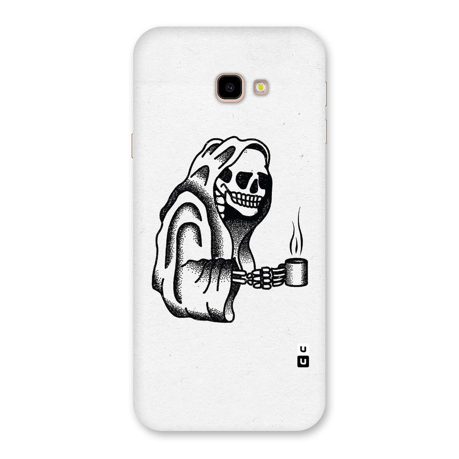 Dead But Coffee Back Case for Galaxy J4 Plus