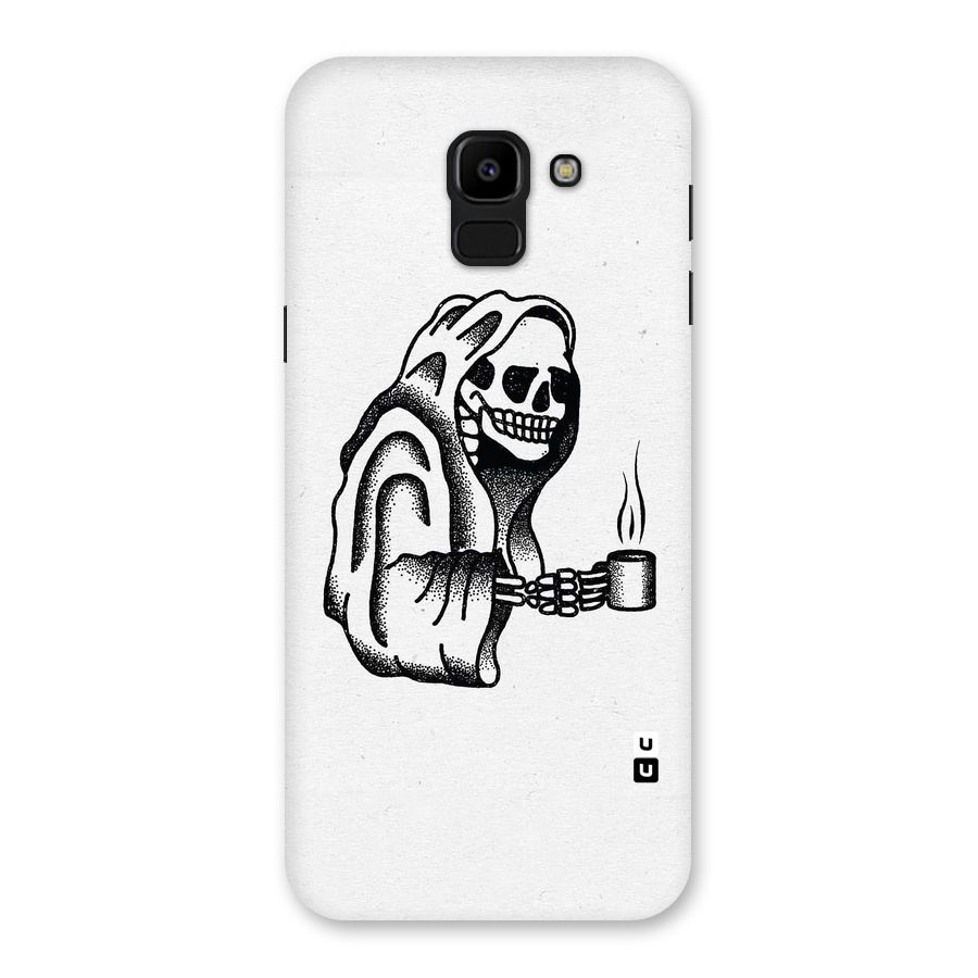 Dead But Coffee Back Case for Galaxy J6