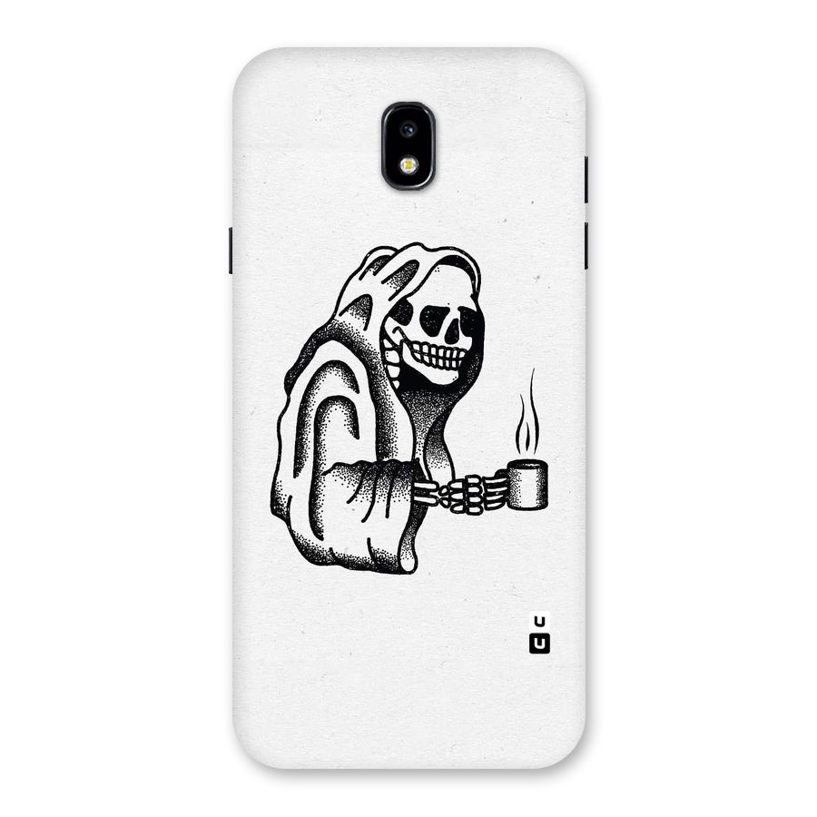Dead But Coffee Back Case for Galaxy J7 Pro