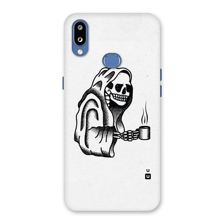 Dead But Coffee Back Case for Galaxy M01s