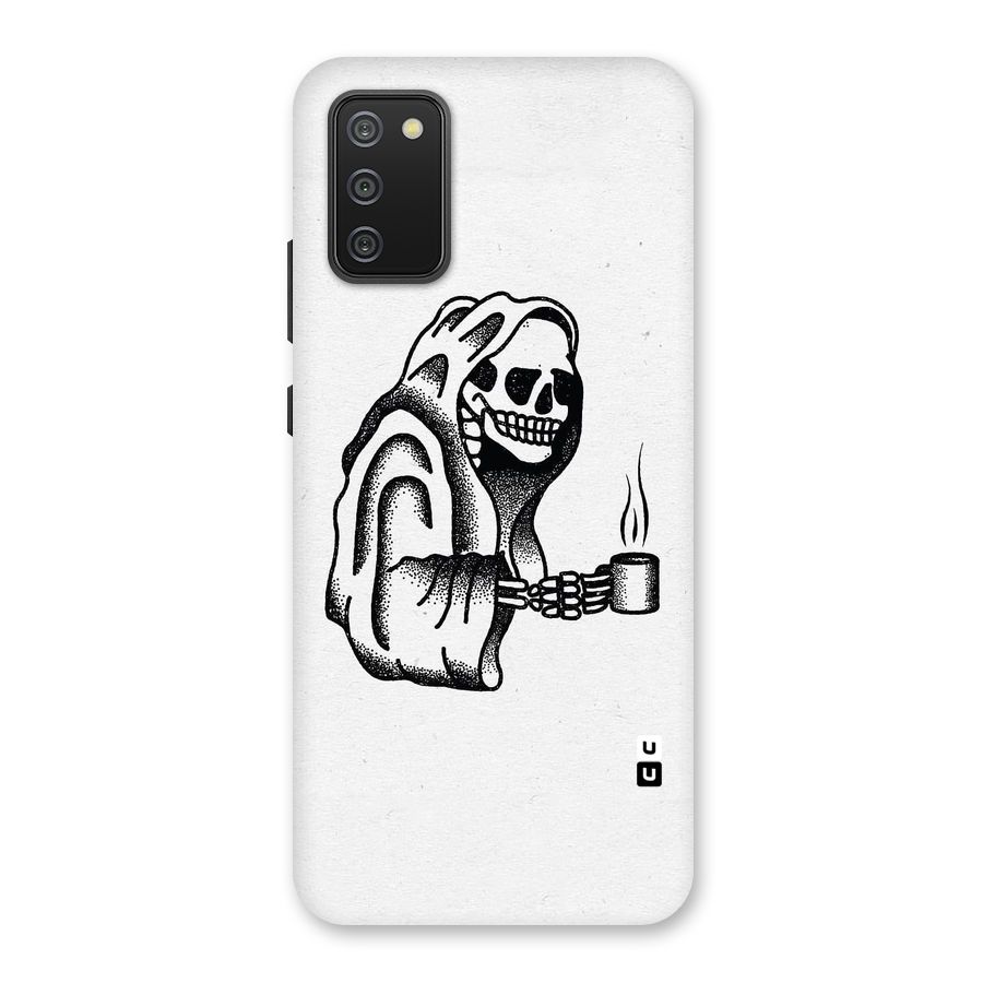 Dead But Coffee Back Case for Galaxy M02s