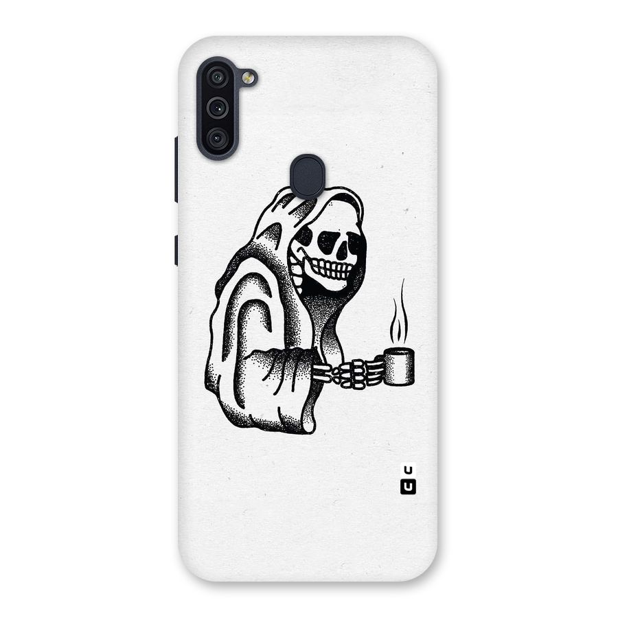 Dead But Coffee Back Case for Galaxy M11