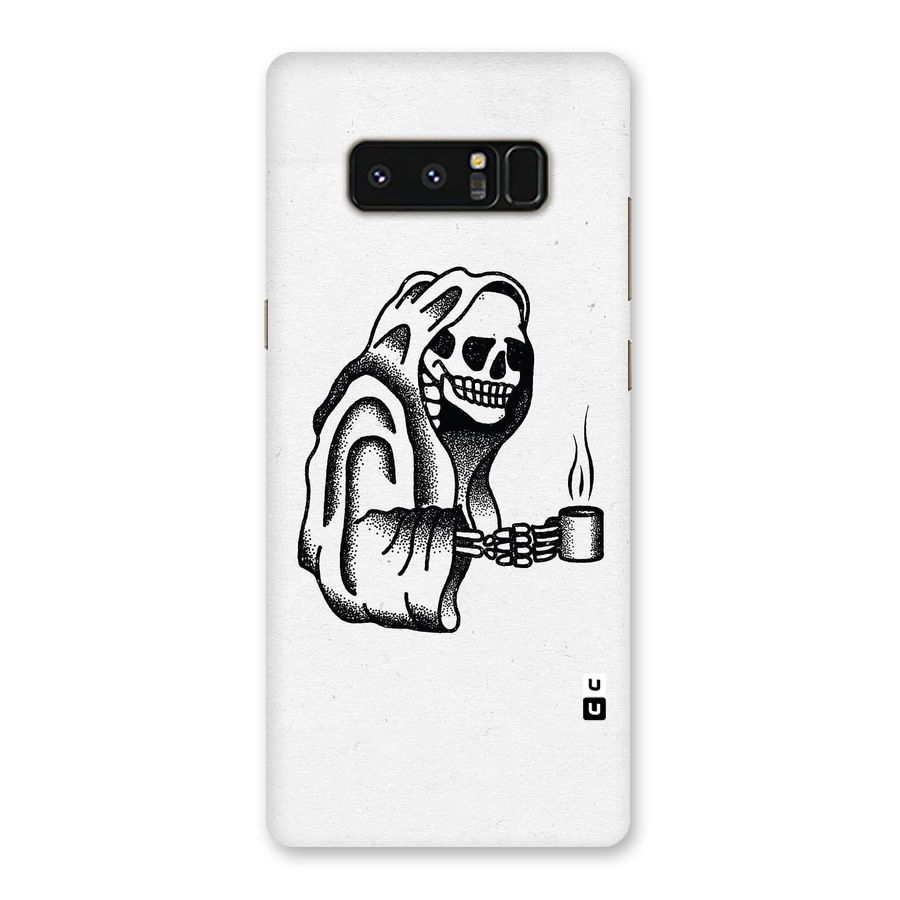 Dead But Coffee Back Case for Galaxy Note 8