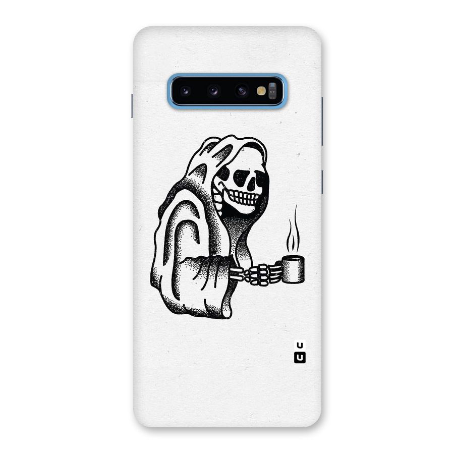 Dead But Coffee Back Case for Galaxy S10 Plus