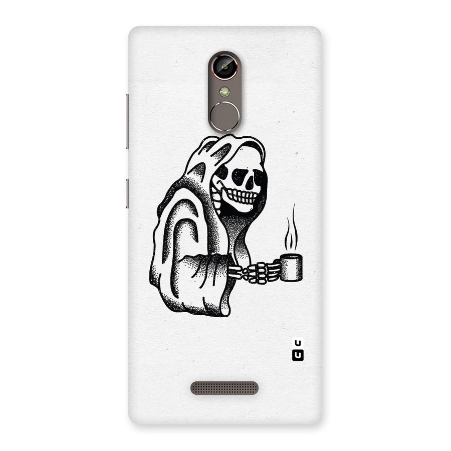 Dead But Coffee Back Case for Gionee S6s