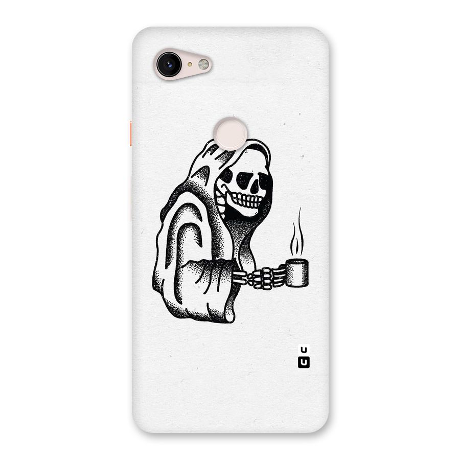 Dead But Coffee Back Case for Google Pixel 3 XL