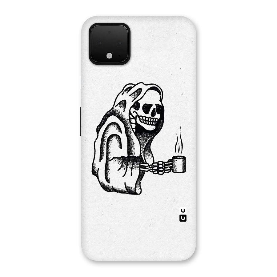 Dead But Coffee Back Case for Google Pixel 4 XL