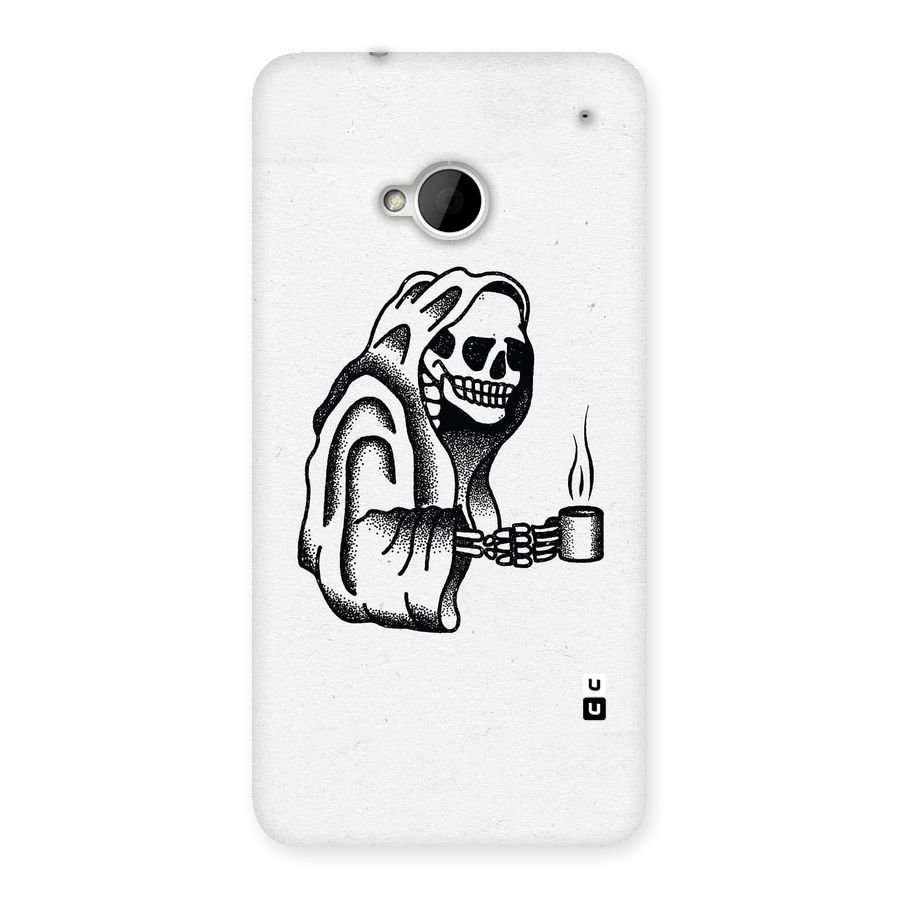 Dead But Coffee Back Case for HTC One M7