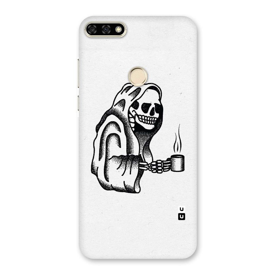 Dead But Coffee Back Case for Honor 7A