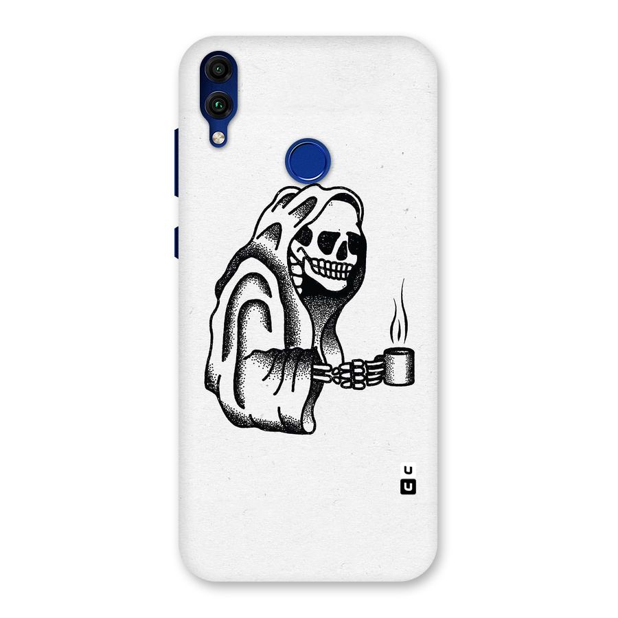 Dead But Coffee Back Case for Honor 8C