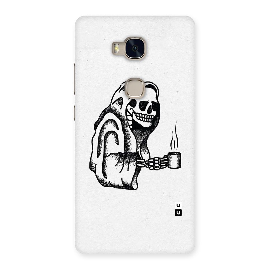 Dead But Coffee Back Case for Huawei Honor 5X