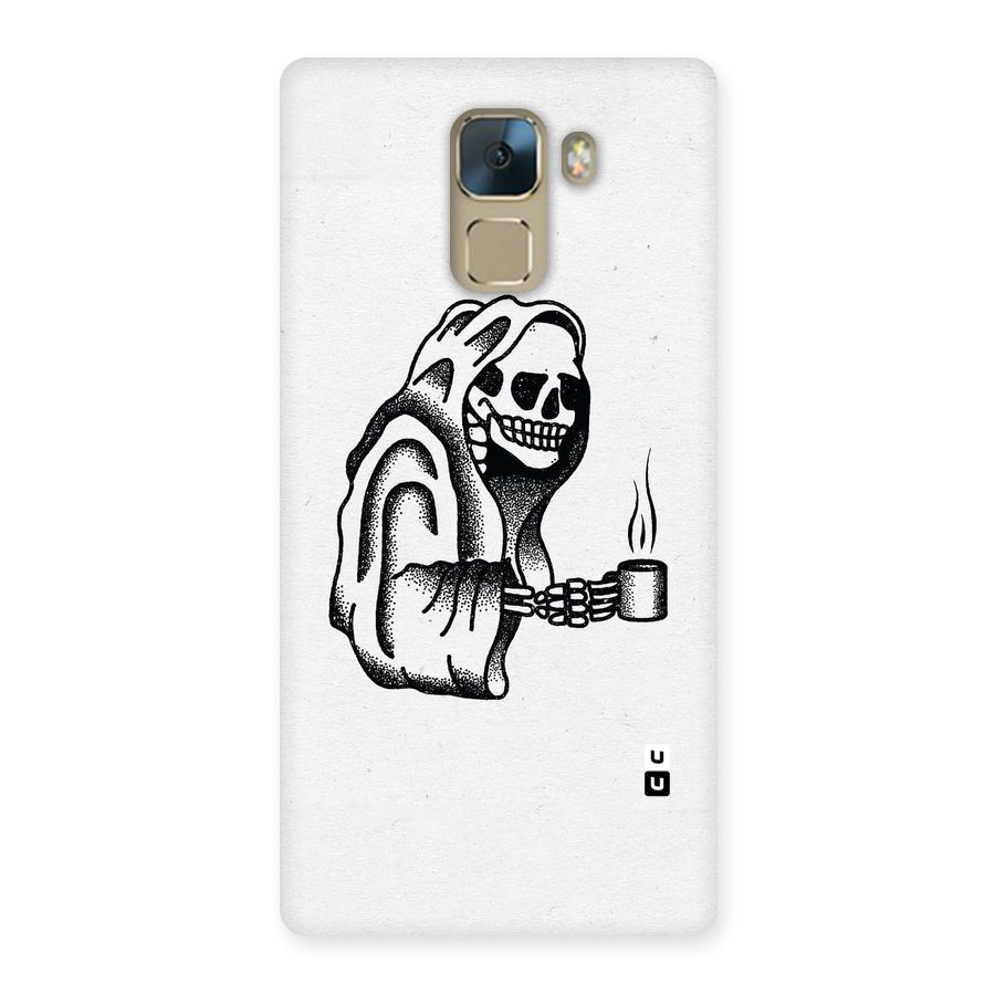 Dead But Coffee Back Case for Huawei Honor 7