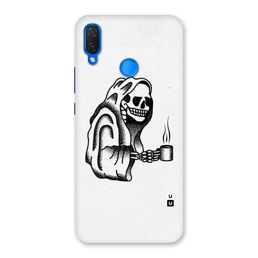 Dead But Coffee Back Case for Huawei P Smart+