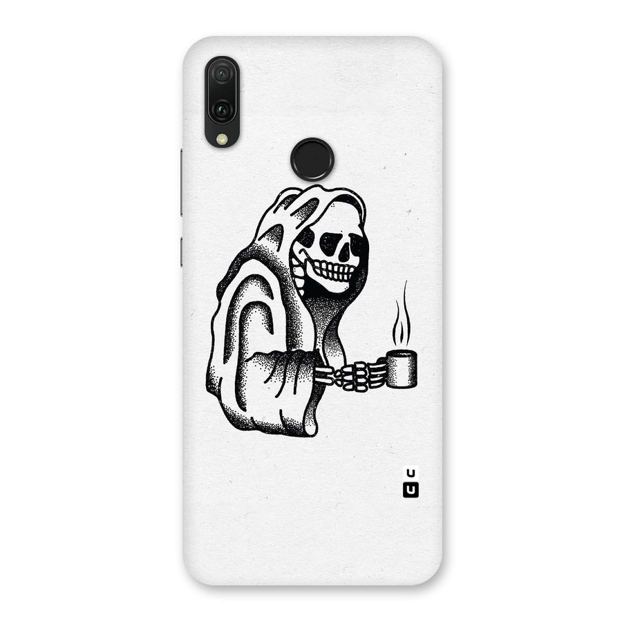 Dead But Coffee Back Case for Huawei Y9 (2019)
