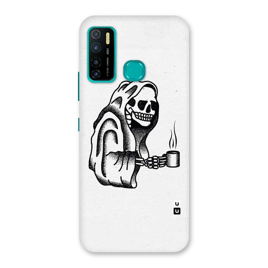 Dead But Coffee Back Case for Infinix Hot 9 Pro
