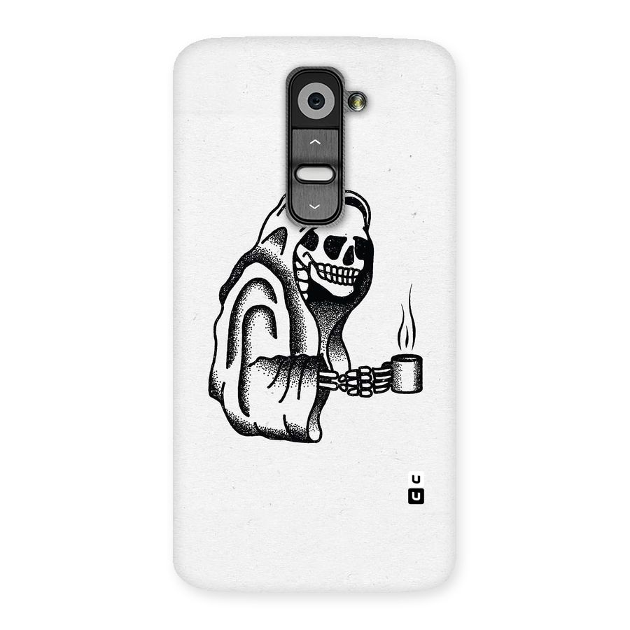 Dead But Coffee Back Case for LG G2