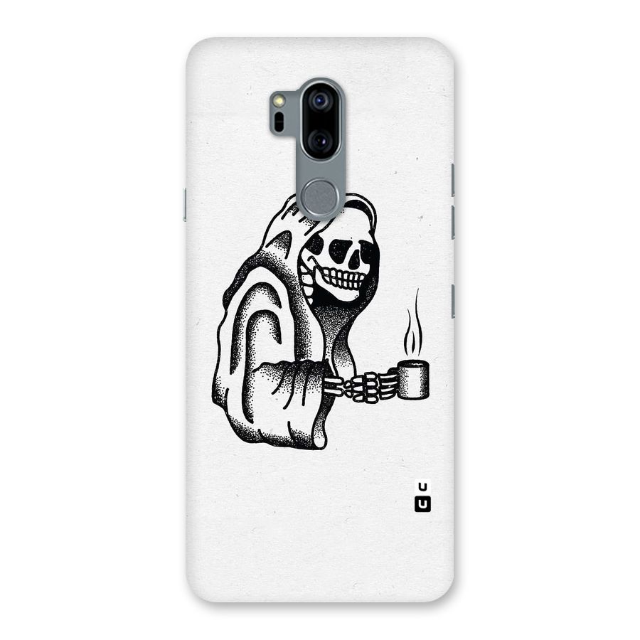 Dead But Coffee Back Case for LG G7