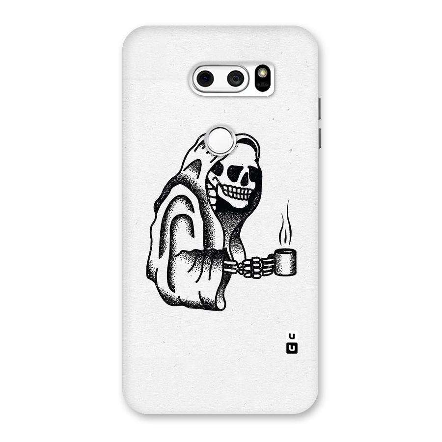 Dead But Coffee Back Case for LG V30
