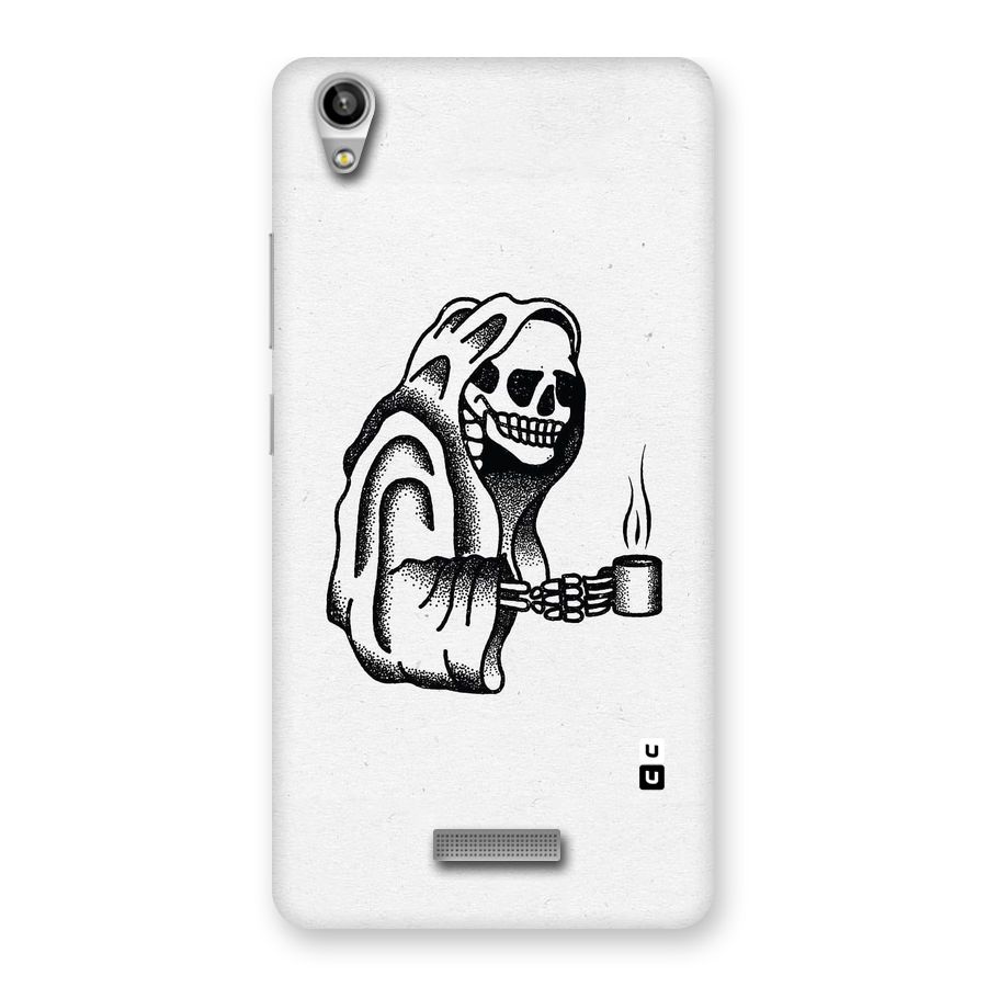 Dead But Coffee Back Case for Lava-Pixel-V1