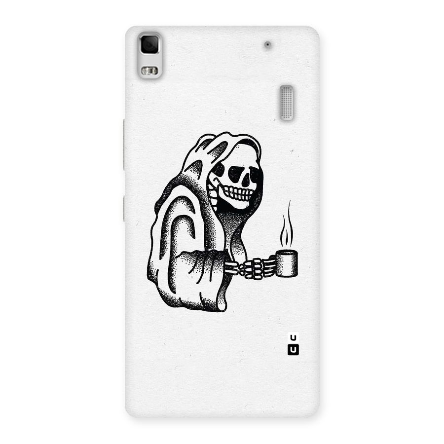 Dead But Coffee Back Case for Lenovo A7000