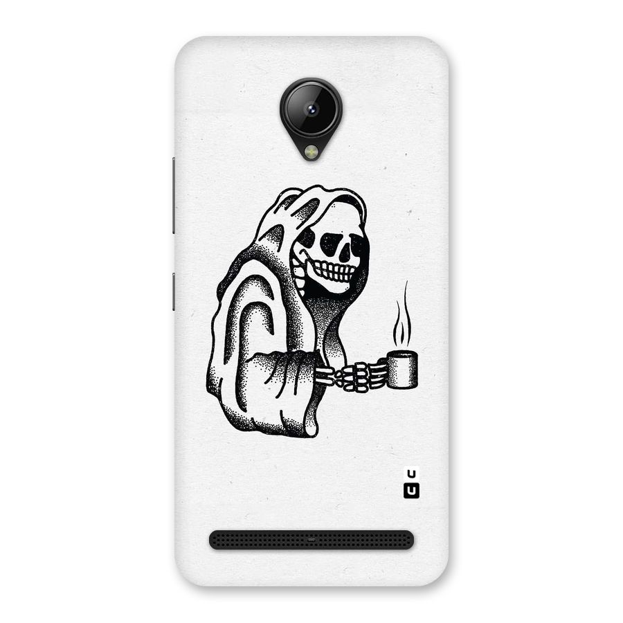Dead But Coffee Back Case for Lenovo C2
