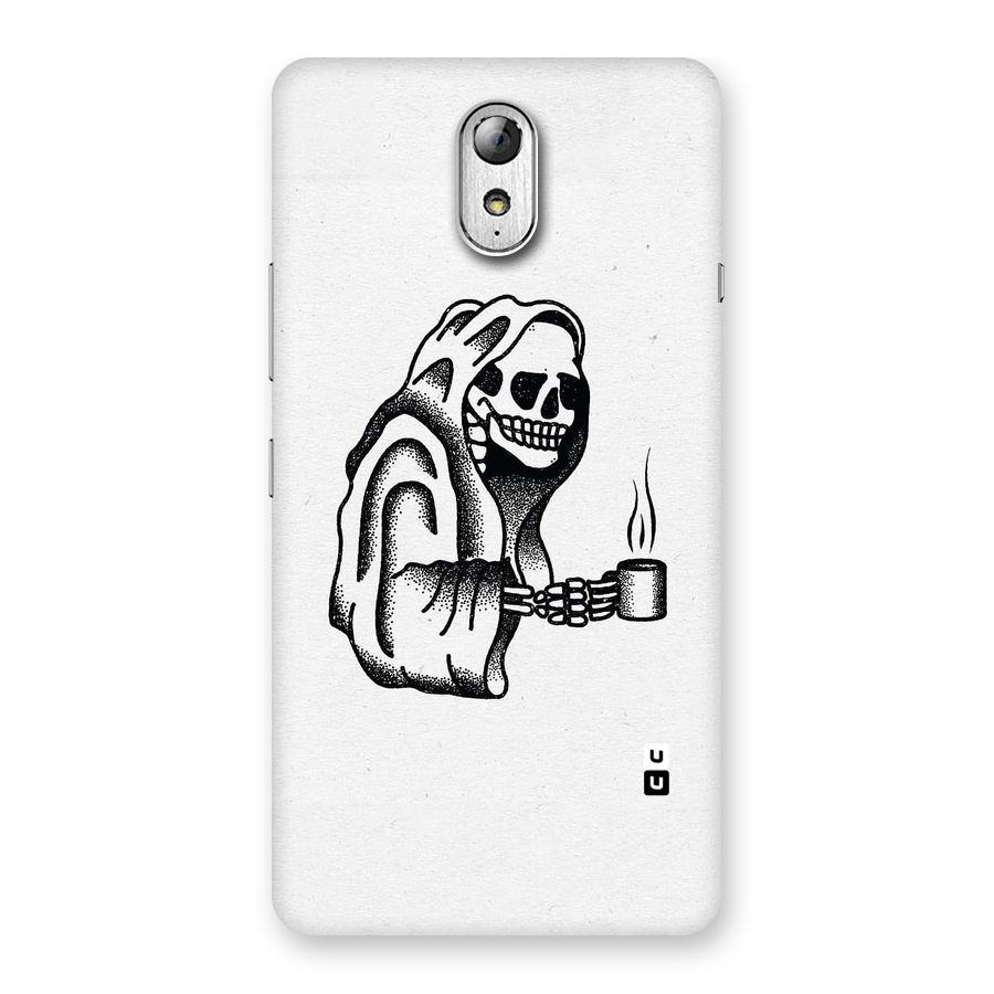 Dead But Coffee Back Case for Lenovo Vibe P1M